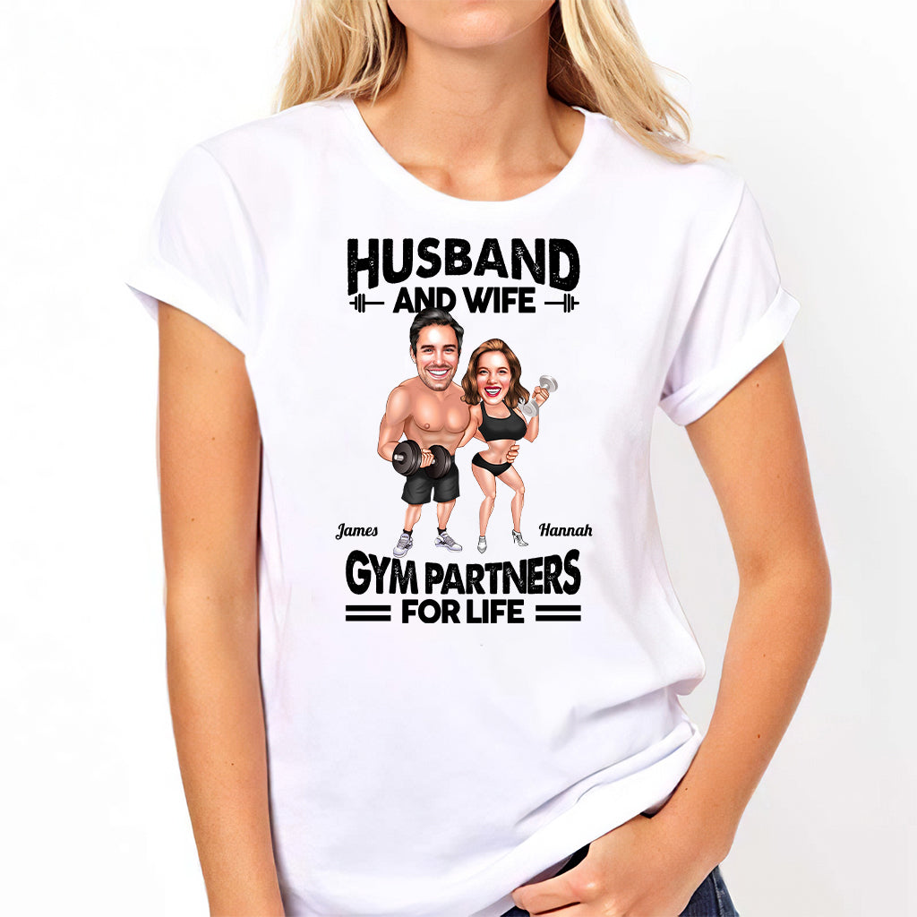 Die Schöne und das Biest – Personalisiertes Fitness-T-Shirt und Hoodie
