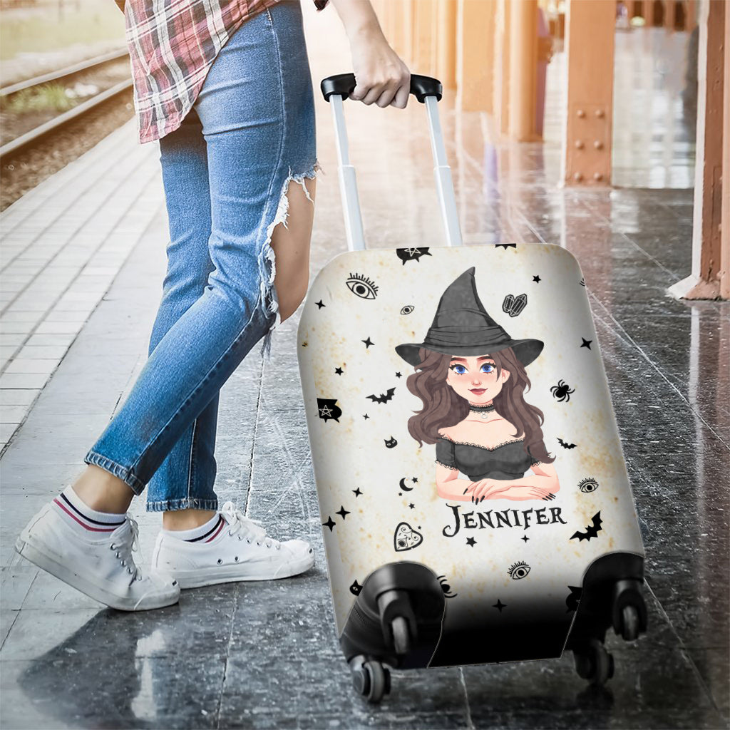 Home Blessing - Personalized Witch Luggage Cover