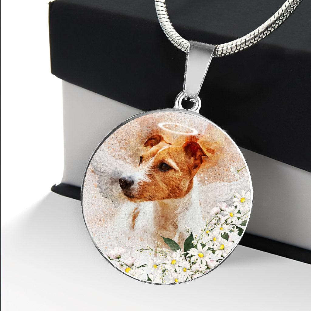 Quand demain commence sans moi - Pendentif rond personnalisé - Cadeau pour les amoureux des chiens et des chats ayant perdu un animal de compagnie