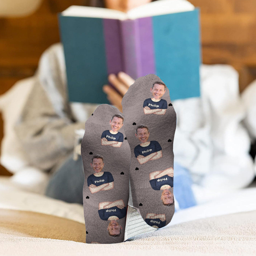 You're The Man - Gift for dad, grandpa, uncle, husband - Personalized Socks