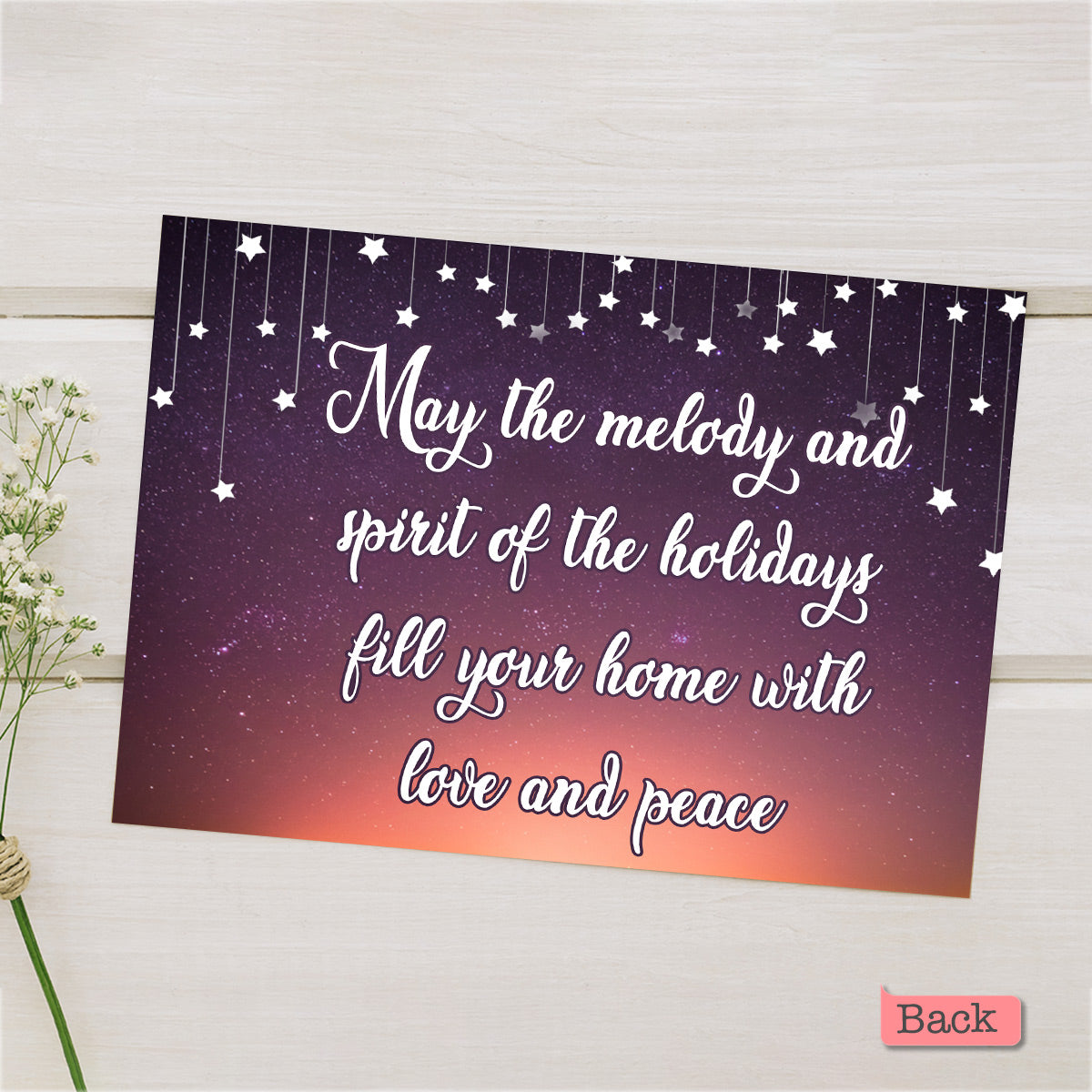 Love You To The Moon & Back - Personalized Greeting Card