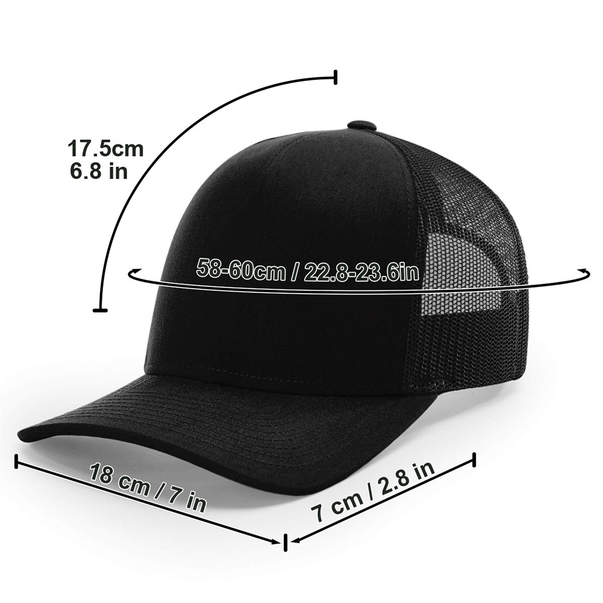 Casquette de camionneur personnalisée « Amoureux des chevaux »