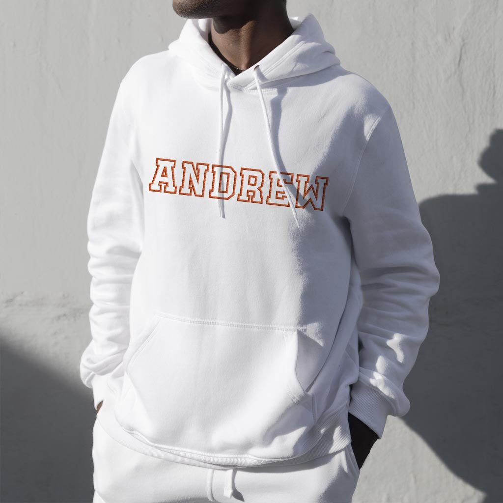 Custom Name - Personalized Sibling Embroidered Hoodie