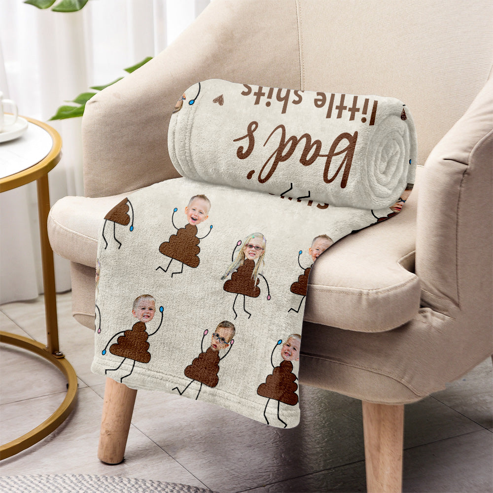 Grandma's Little Cuties - Gift for grandma, mom, dad, grandpa - Personalized Blanket