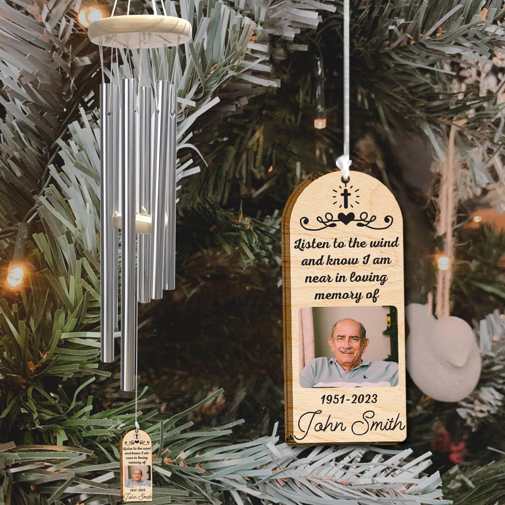 Listen To The Wind - Personalized Memorial Wind Chime