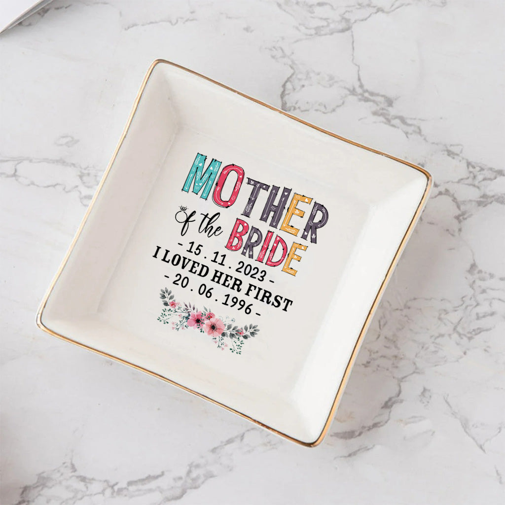 Mother Of The Bride - Personalized Mother Jewelry Dish
