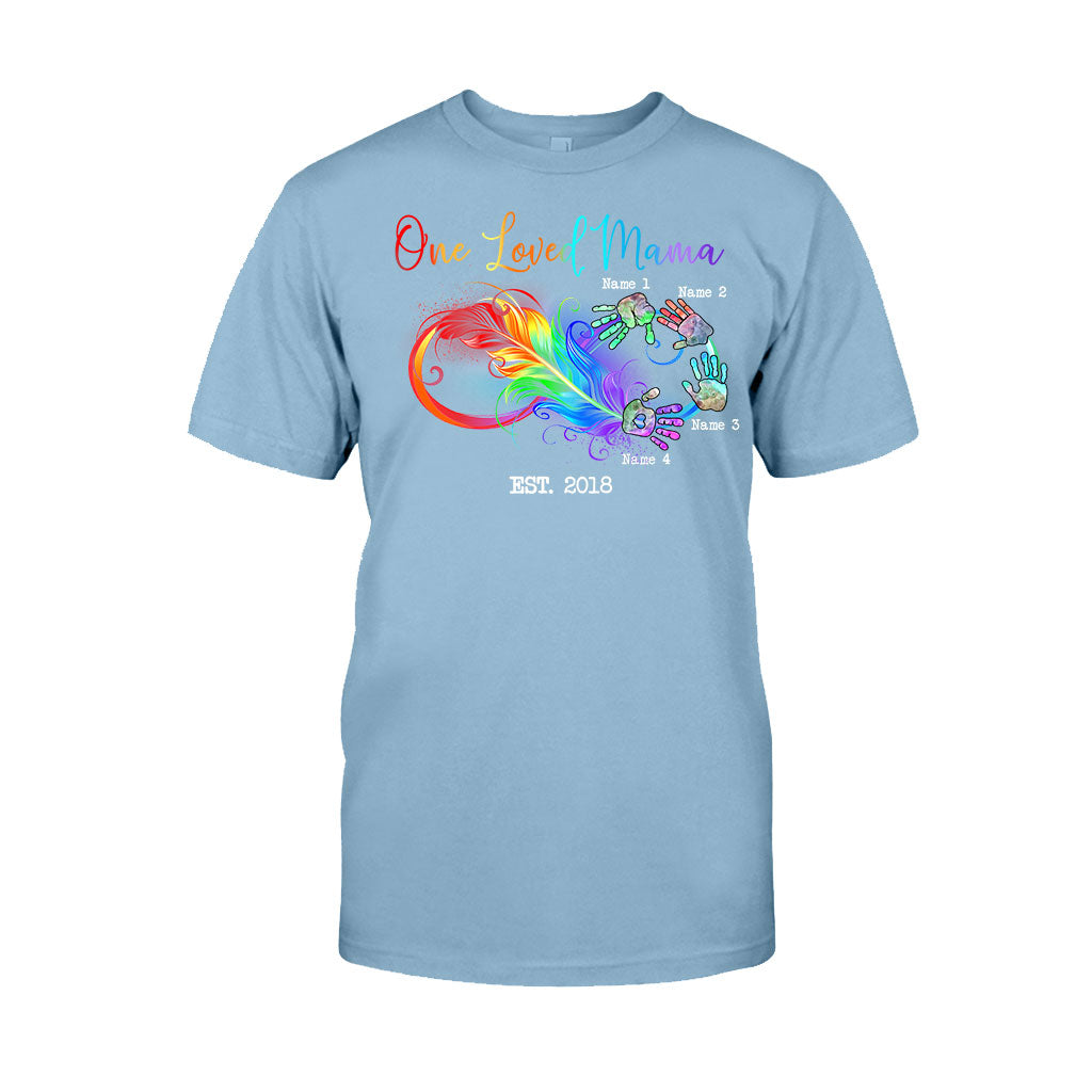 Blessed Mama - Gift for mom, grandma - Personalized T-shirt And Hoodie