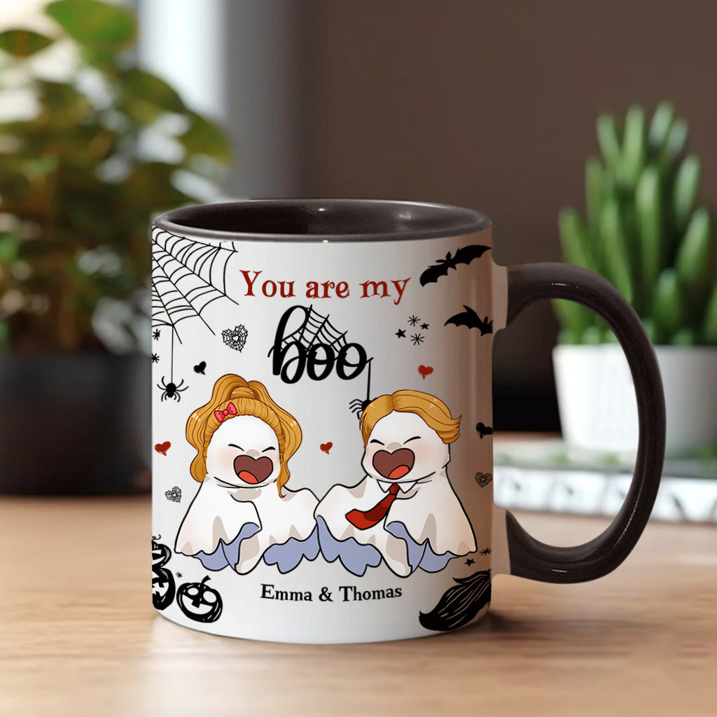 You're My Boo Sweet Boo Boo - Personalized Couple Accent Mug