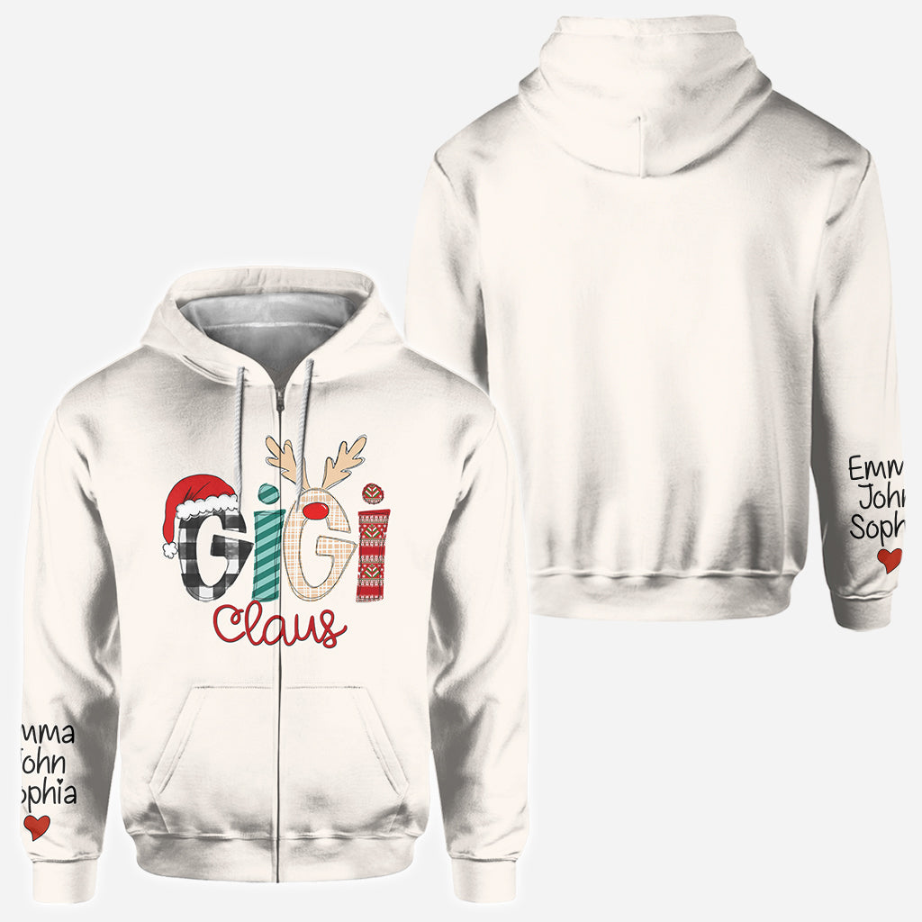 T-shirt personnalisé Gigi Claus - Grand-mère