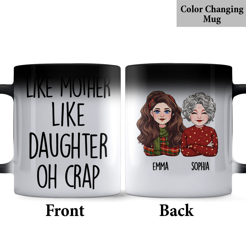 Like Mother Like Daughter - Personalized Mother Mug