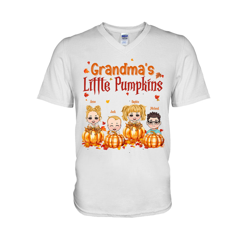 Les petites citrouilles de grand-mère - T-shirt et sweat à capuche personnalisés pour grand-mère