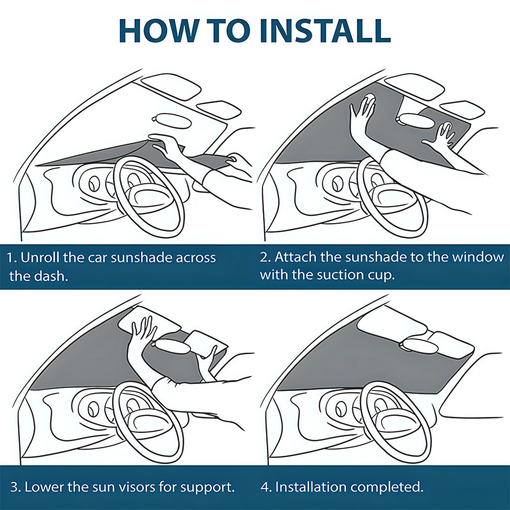 Get In Loser - Personalized Witch Car Sunshade