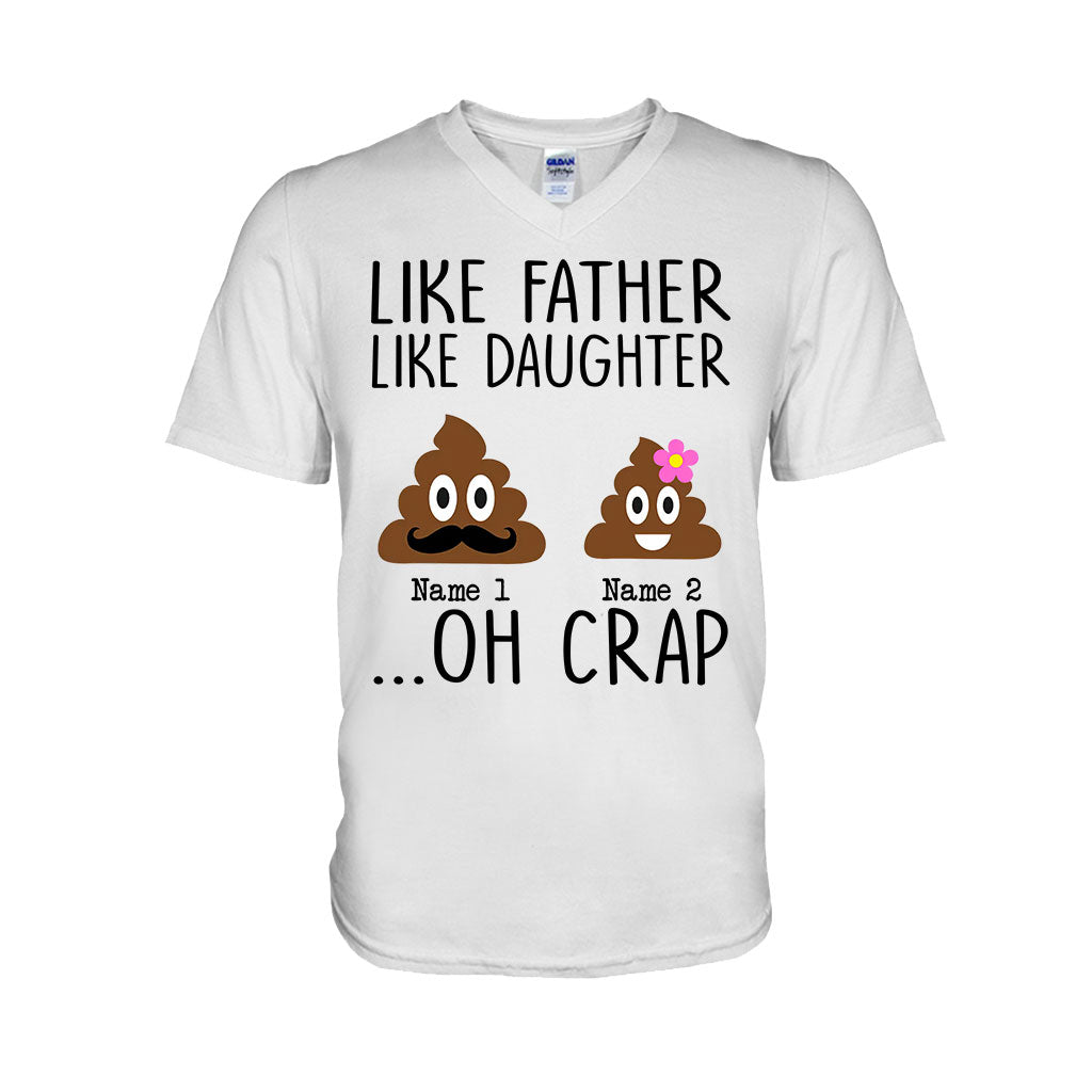 Like Mother Like Daughter - Gift for mom, daughter, dad, son - Personalized T-shirt And Hoodie