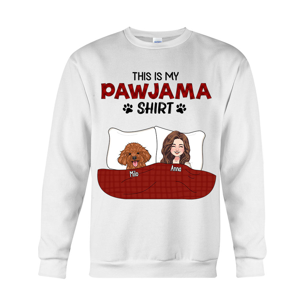 Mon T-shirt Pyjama pour Chien - T-shirt et sweat à capuche personnalisés pour chien