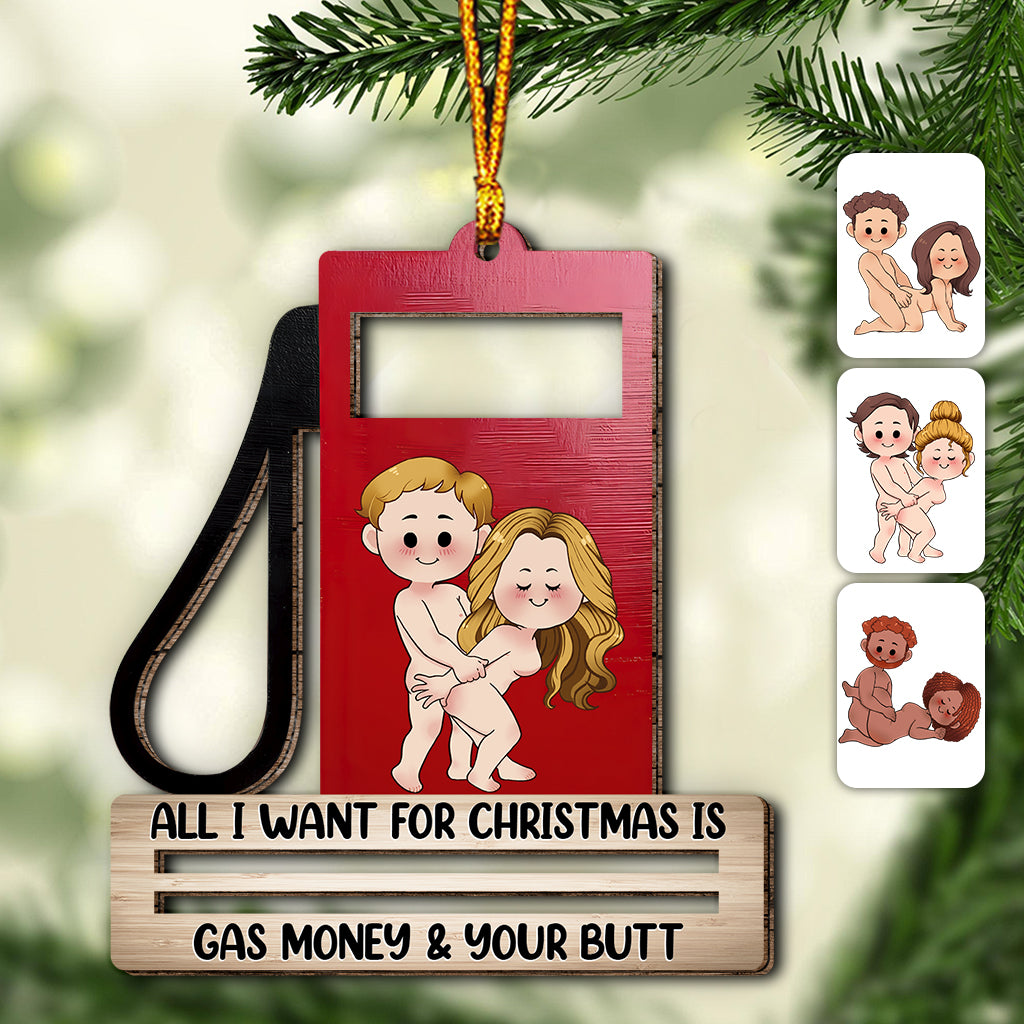 All I Want For Christmas - gift for husband, boyfriend, wife, girlfriend - Personalized Ornament