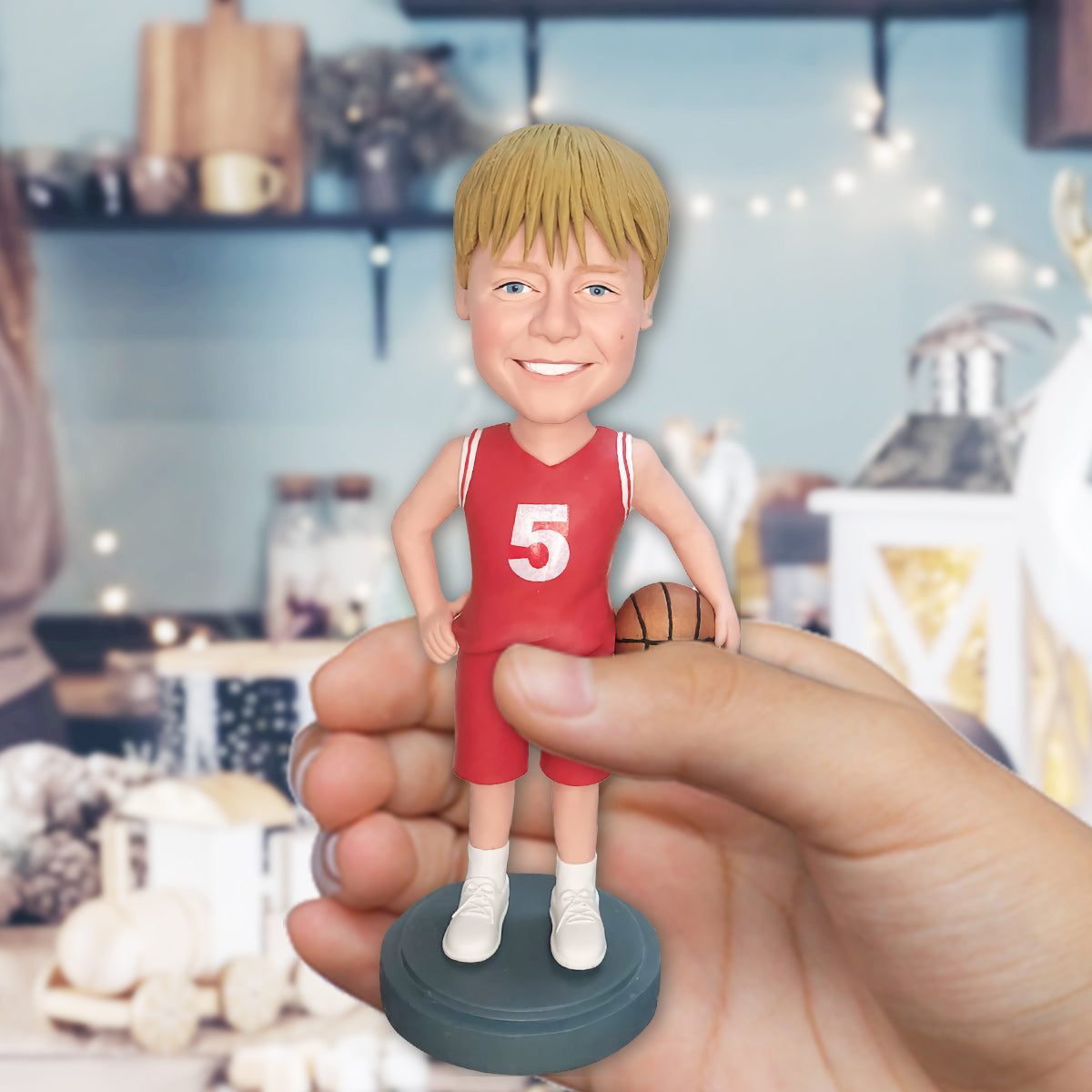 Passionné de basketball ? - Figurine de basket-ball personnalisée