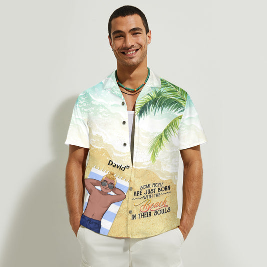 The Beach Is Calling And I Must Go - Sea Lover gift for friend, sister, girlfriend, wife, mom, brother, dad, husband, boyfriend - Personalized Hawaiian Shirt