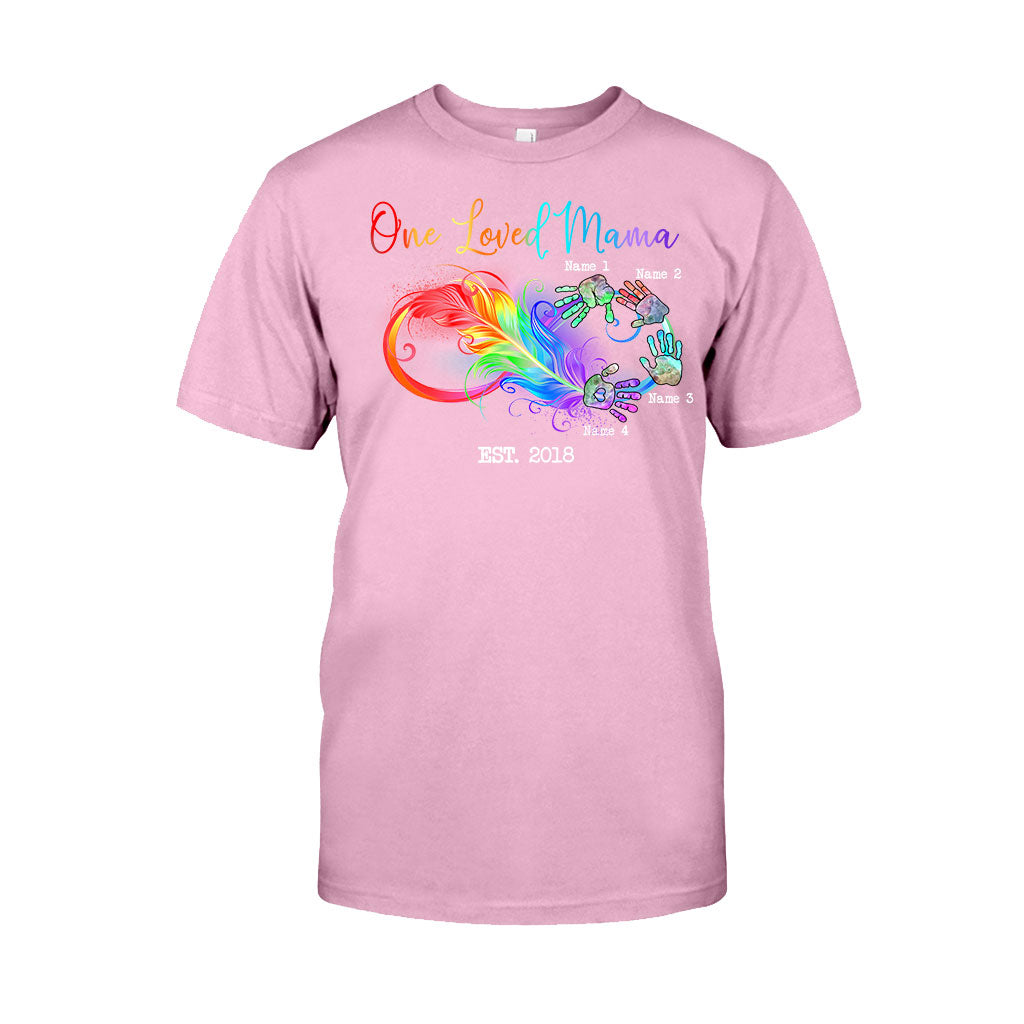 Blessed Mama - Gift for mom, grandma - Personalized T-shirt And Hoodie