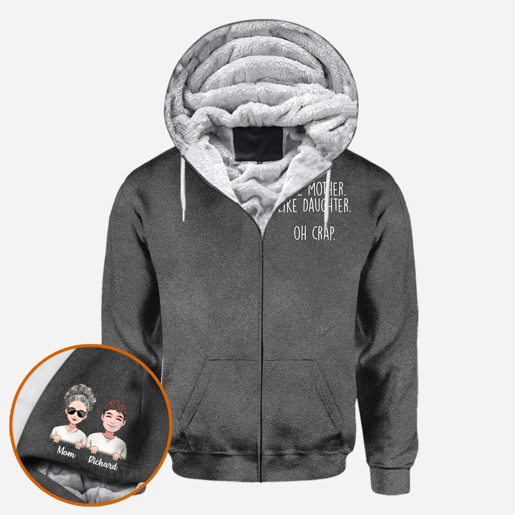 Like Mother Like Daughter - Gift for mom, daughter, son, toddler - child (2- 16 year) - Personalized All Over Shirt