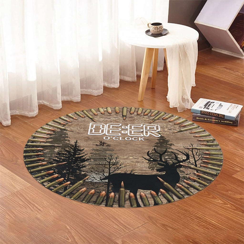 Deer O'Clock - Tapis rond de chasse