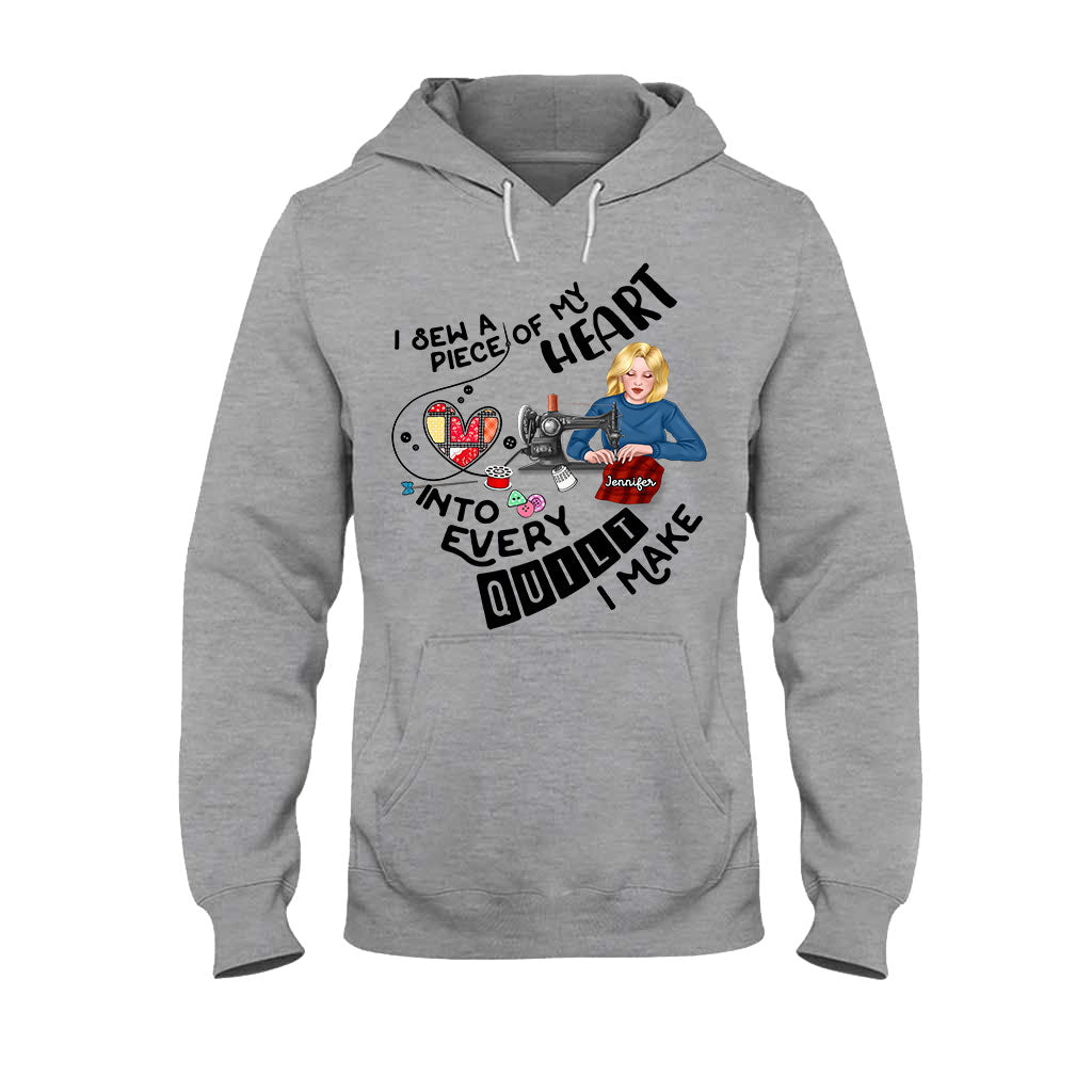Ich nähe ein Stück meines Herzens – personalisiertes Näh-T-Shirt und Hoodie
