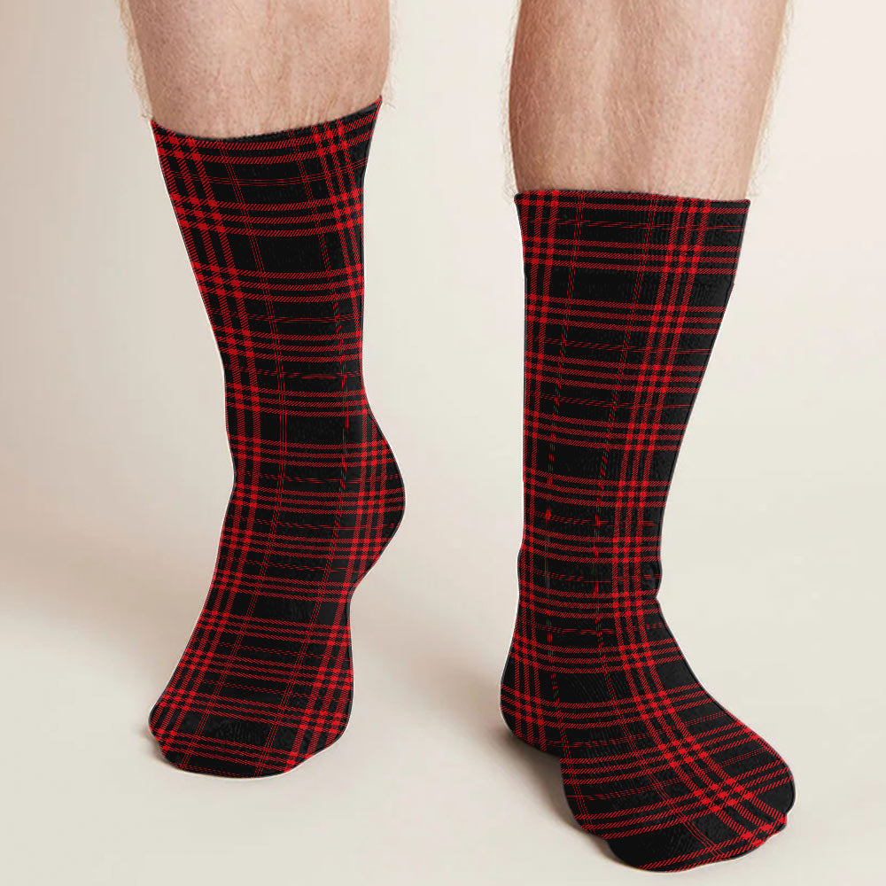 Christmas Movie Watching Socks - Personalized Christmas Socks