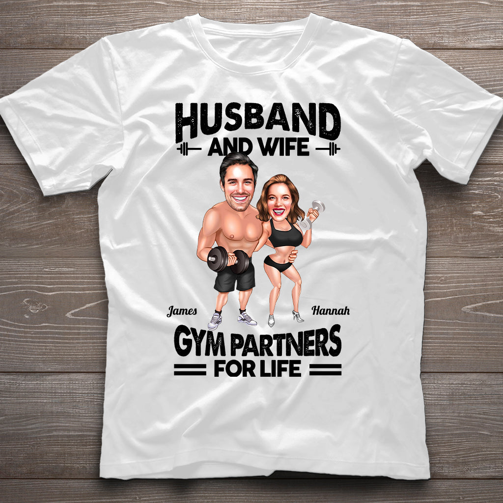 Die Schöne und das Biest – Personalisiertes Fitness-T-Shirt und Hoodie