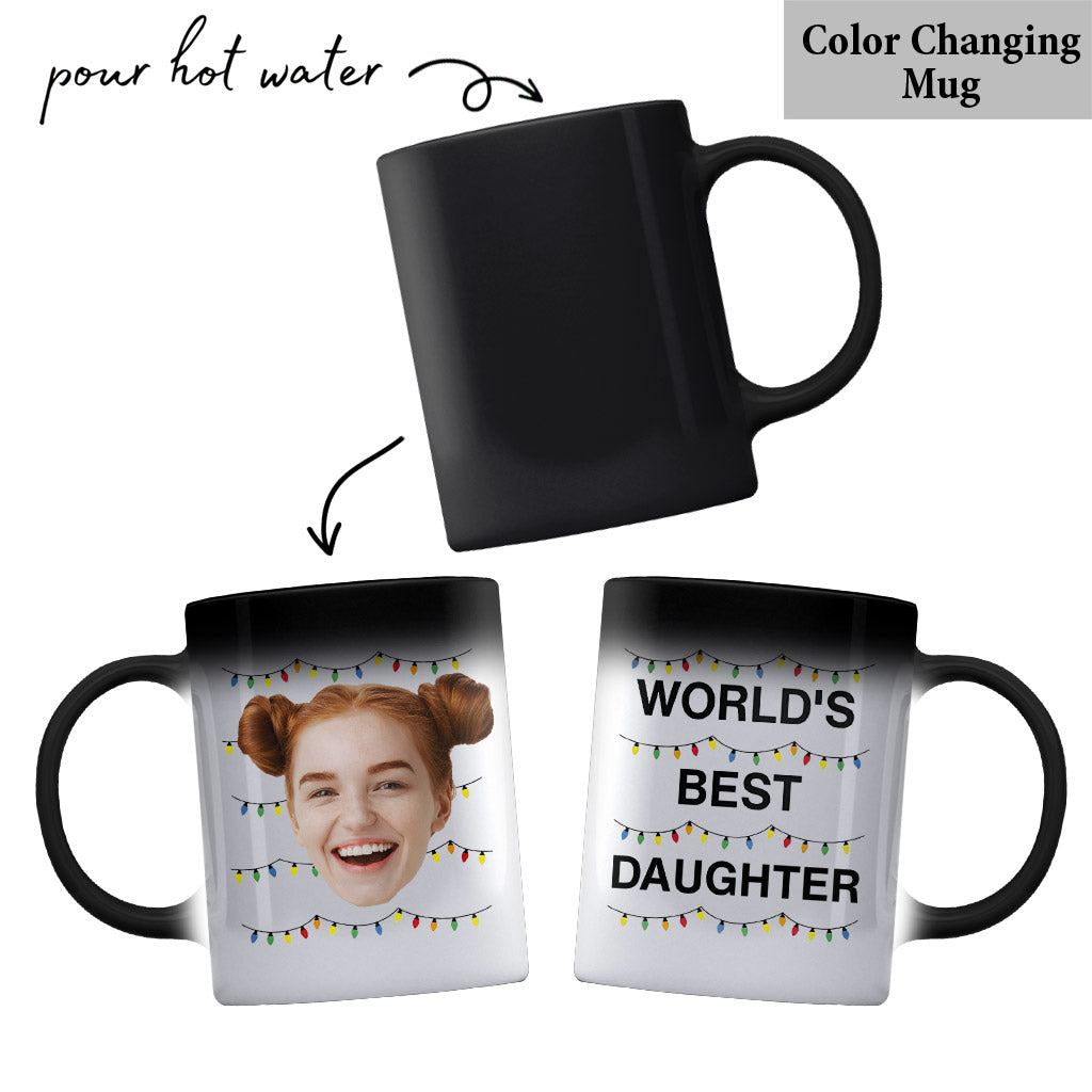 Beste Tochter der Welt – Personalisierter Tochterbecher