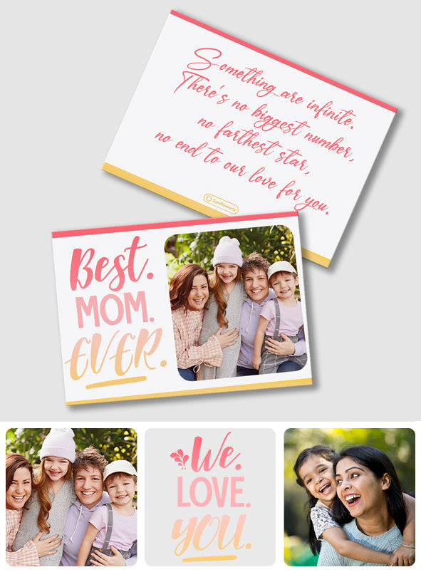 Best Mom Ever - Personalized Greeting Card