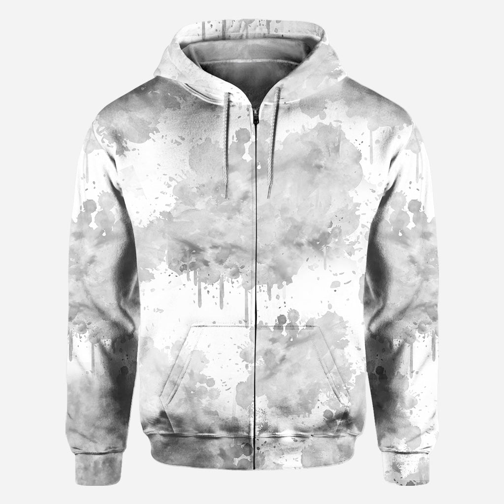 Watercolor Couple - Personalized Couple All Over Shirt