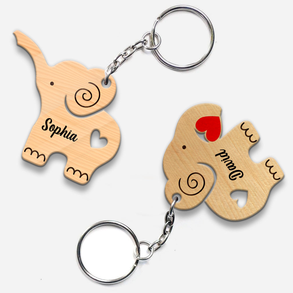 You And Me We Got This - Personalized Couple Keychain