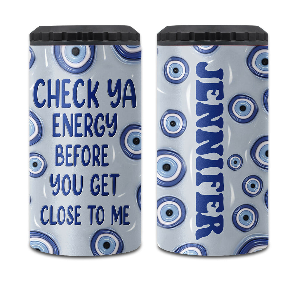 Check Ya Energy - Personalized Witch Can Cooler