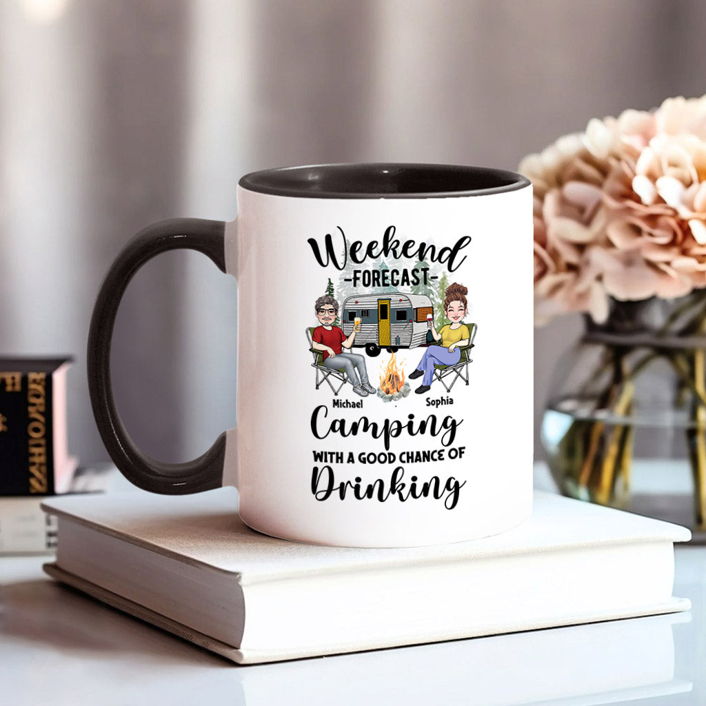 Wochenendprognose – Personalisierter Campingbecher