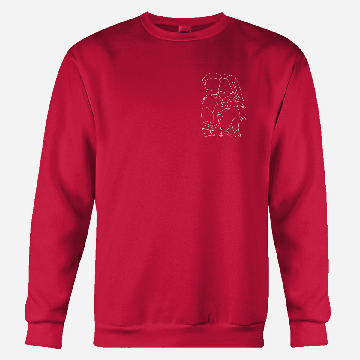 Pull brodé personnalisé pour enfant - Motifs au trait personnalisés
