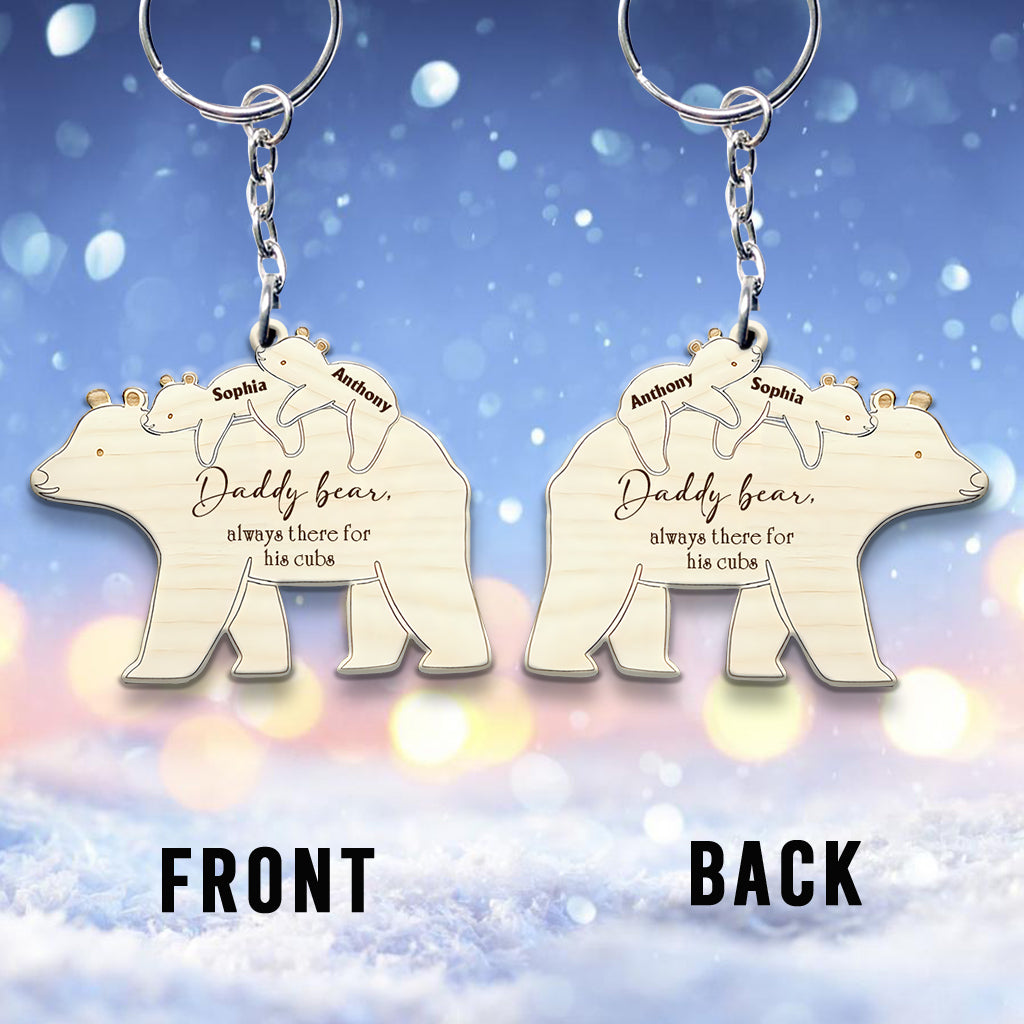 We Love You - Gift for dad - Personalized Keychain