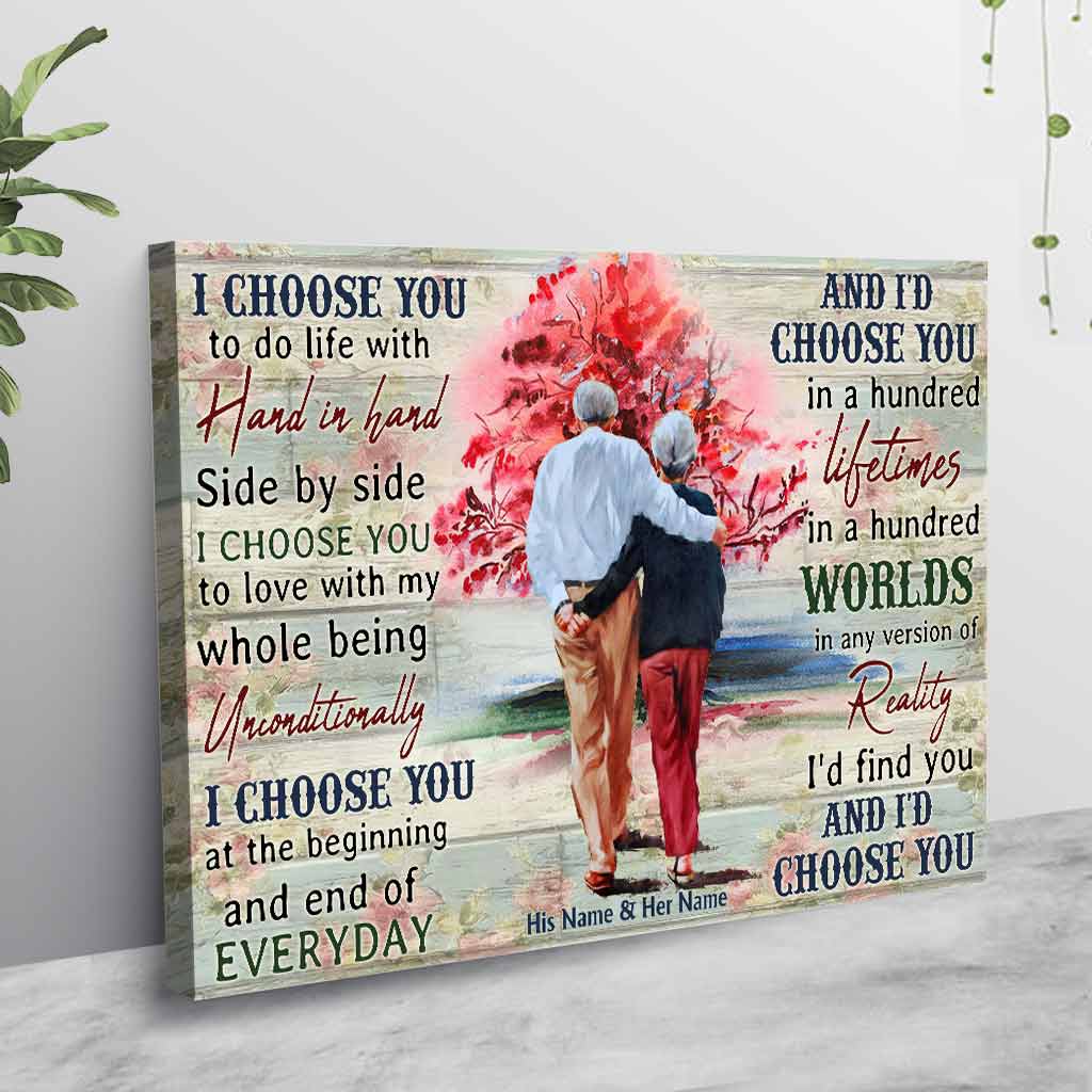 Until The End Of Our Lives - Personalized Couple Poster