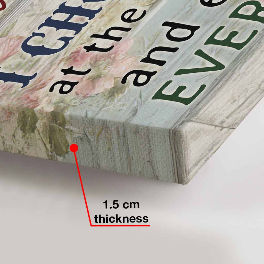 Until The End Of Our Lives - Personalized Couple Poster