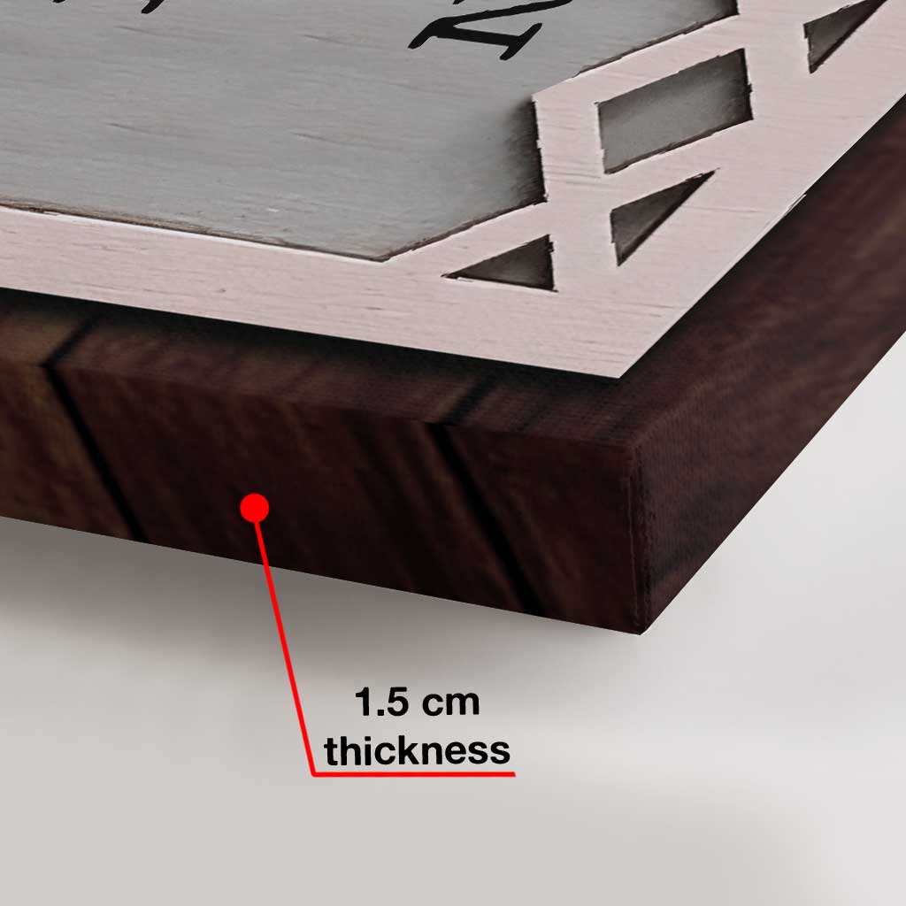 Love Lives Here - Personalized Couple Poster