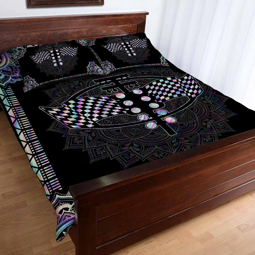 Magic Night Racing Quilt-Bettwäsche-Set