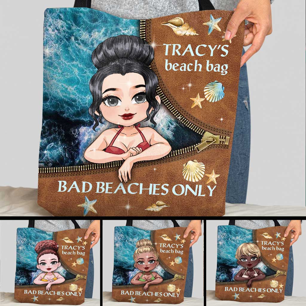 Sac de plage d'été - Sac fourre-tout personnalisé pour amoureux de la mer