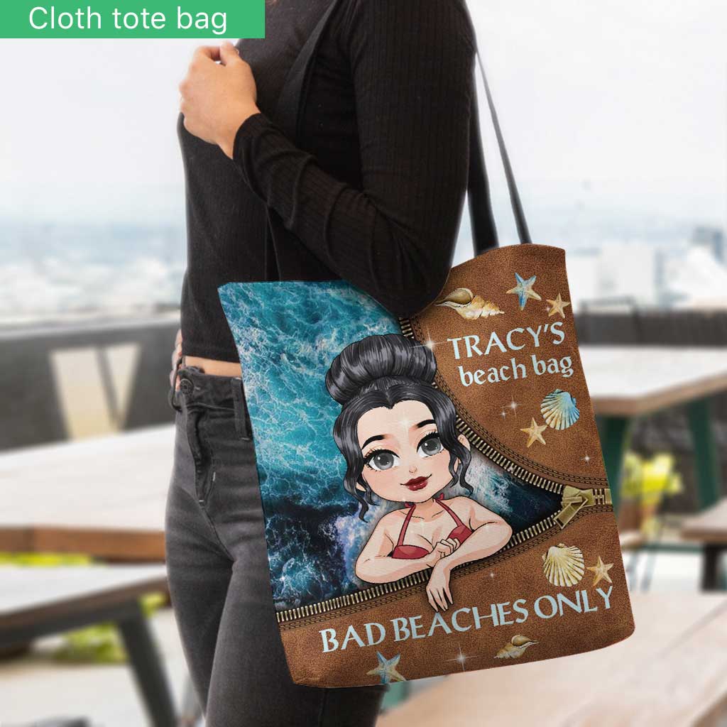 Sac de plage d'été - Sac fourre-tout personnalisé pour amoureux de la mer