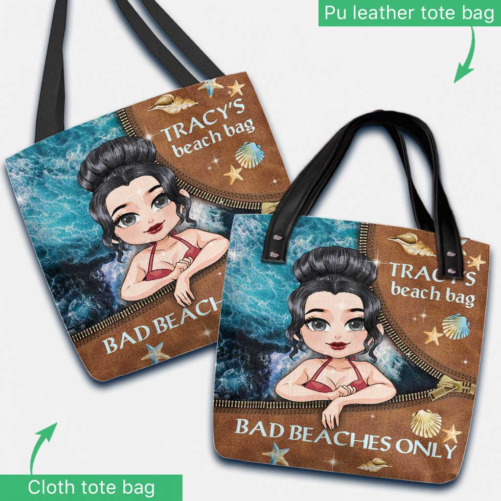 Sac de plage d'été - Sac fourre-tout personnalisé pour amoureux de la mer