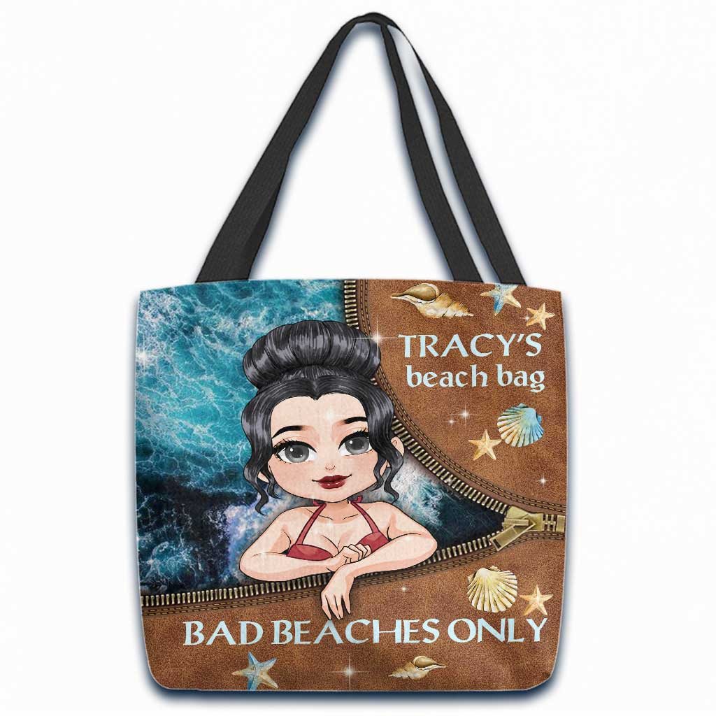 Sac de plage d'été - Sac fourre-tout personnalisé pour amoureux de la mer