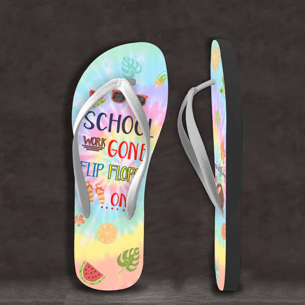 Schulalltag leicht gemacht – personalisierte Flip-Flops für Lehrer