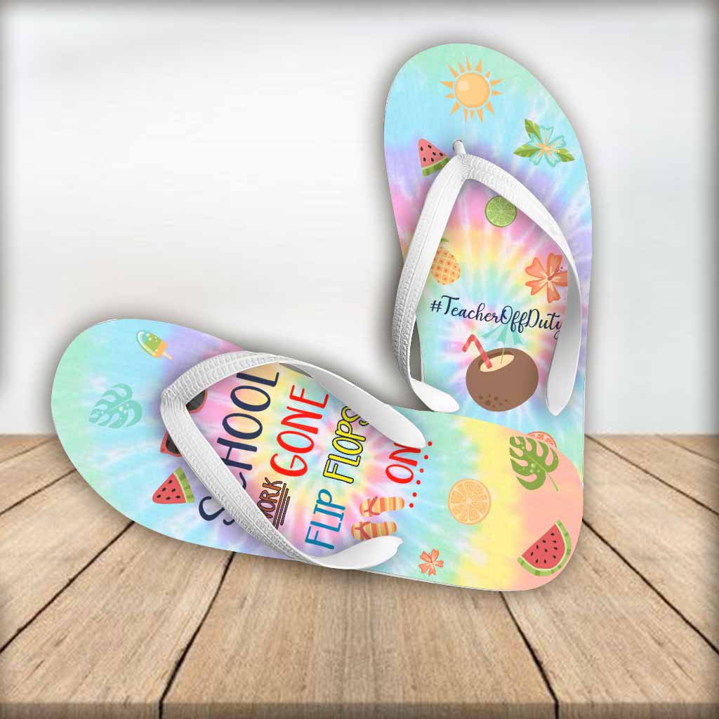 Schulalltag leicht gemacht – personalisierte Flip-Flops für Lehrer