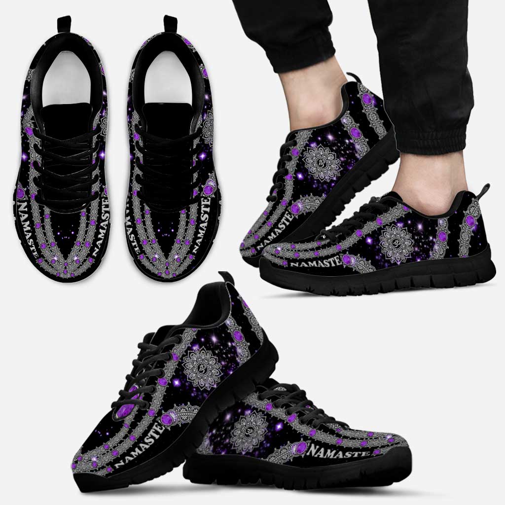 Namaste Mandala 3D-gedruckte Sneakers