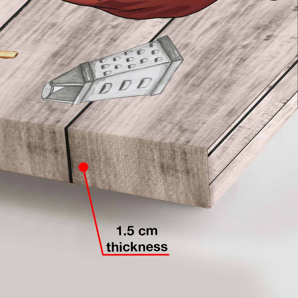 Mom's Kitchen Rules - Personalized Mother Poster