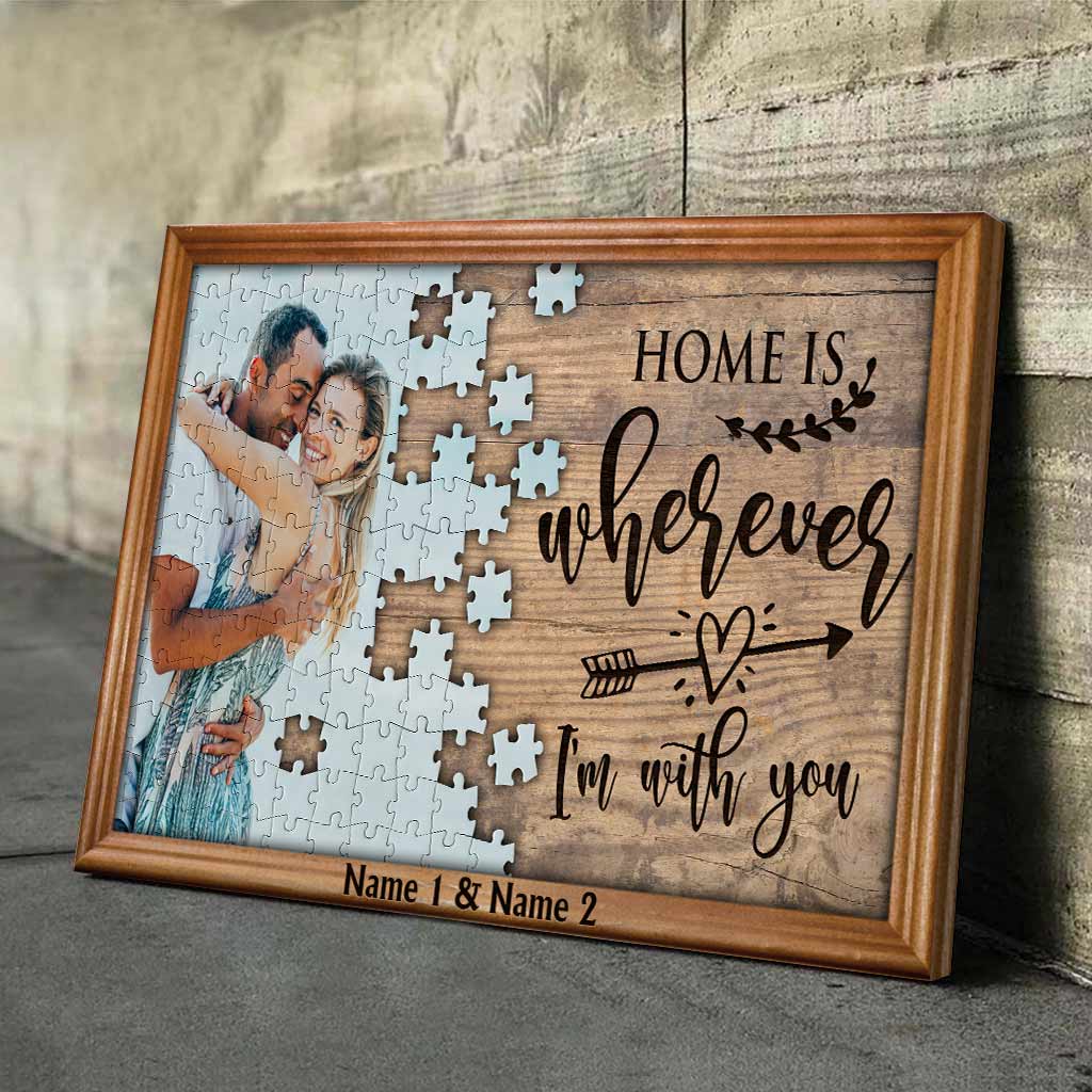 You're My Missing Puzzle - Personalized Couple Poster