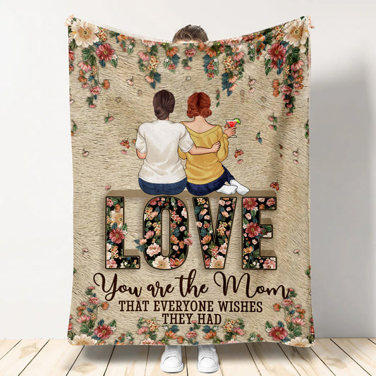 You Are The Mum - Personalized Mother's Day Mother Blanket