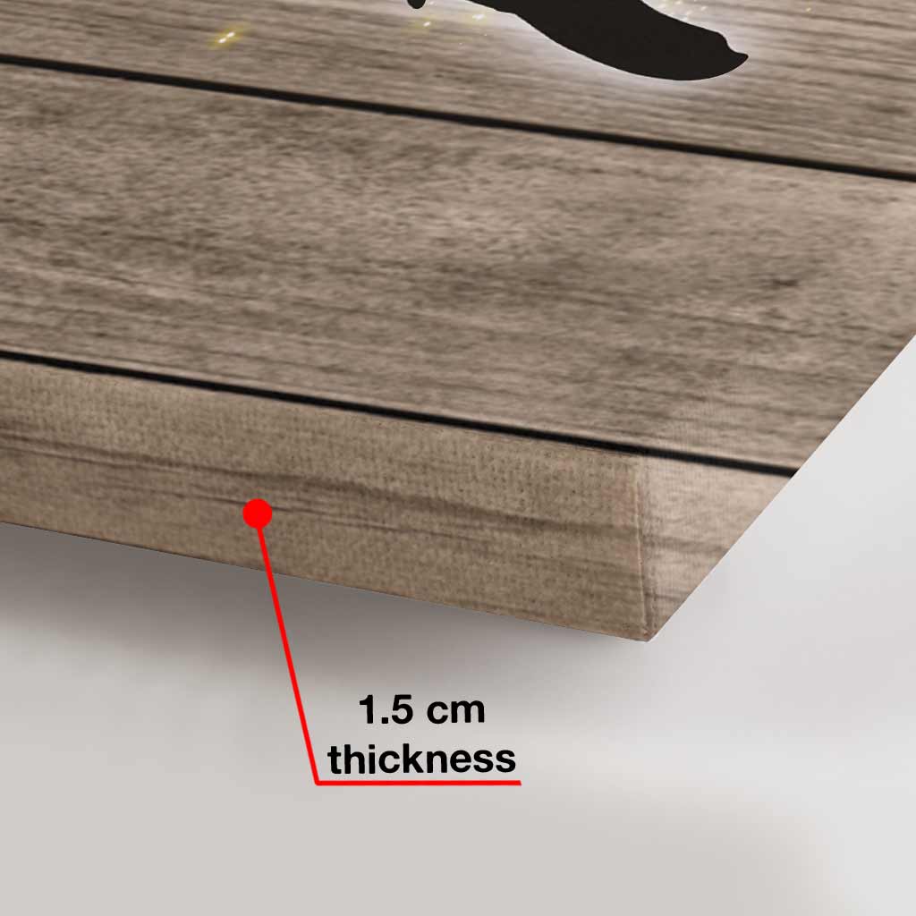 Wenn ich an Bücher denke – Leinwand und Poster